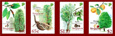 Nutmeg Stamp Singapore 2008
