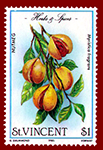 1985 Saint Vincent Nutmeg Stamp