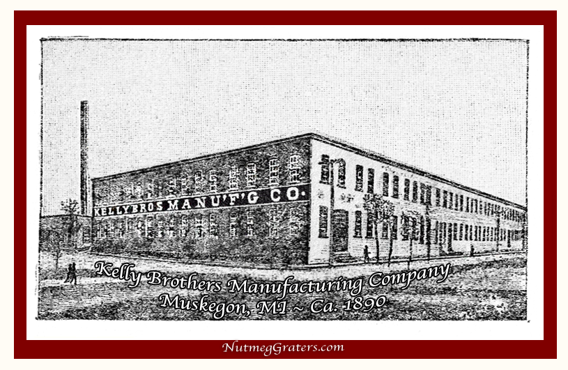 Kelly Bros. Manfacturing Co. 1883 Muskegon MI