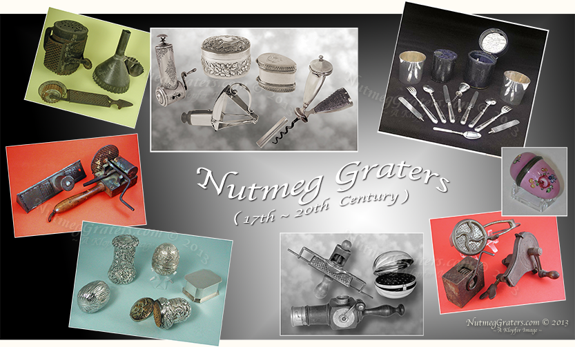 Types of nutmeg graters