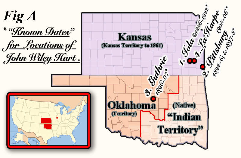 Kansas And Oklahoma Territory