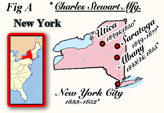 Charles Stewart New York Map